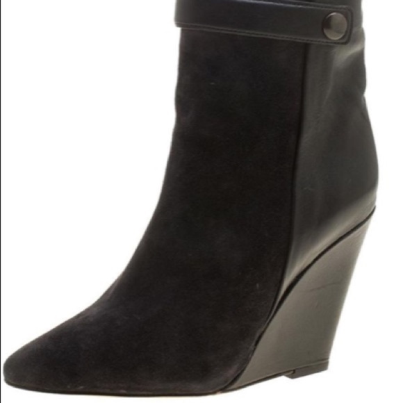 ISABEL MARANT Purdey Wedge Booties - Picture 2 of 9